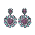 Luxury Vintage Elegance Retro Glam Drop Earrings