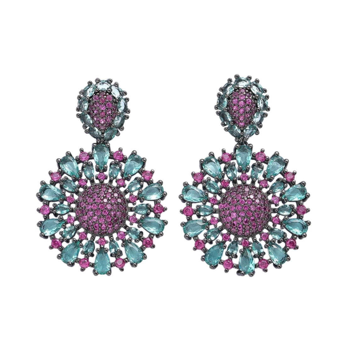 Luxury Vintage Elegance Retro Glam Drop Earrings