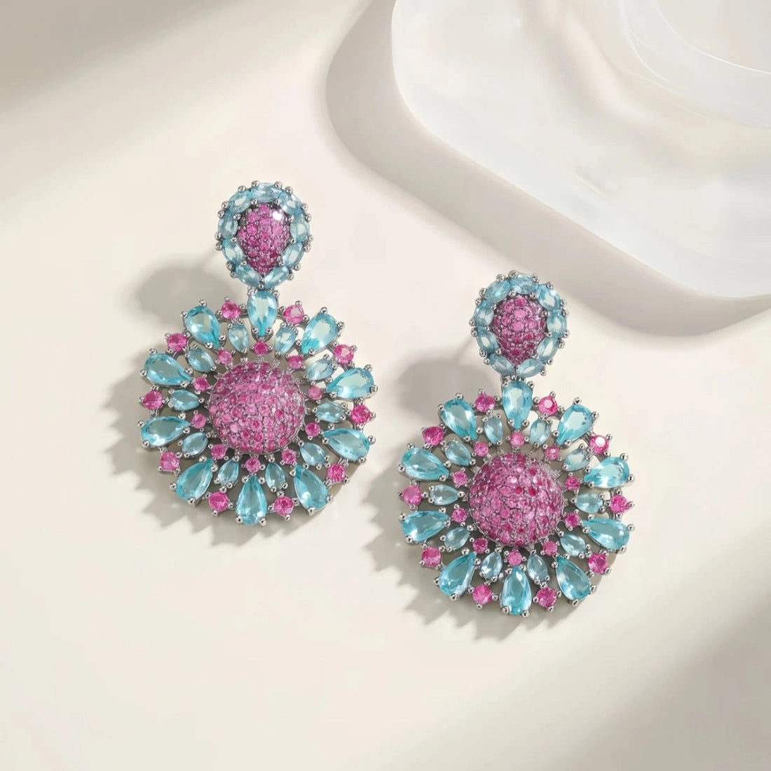 Luxury Vintage Elegance Retro Glam Drop Earrings