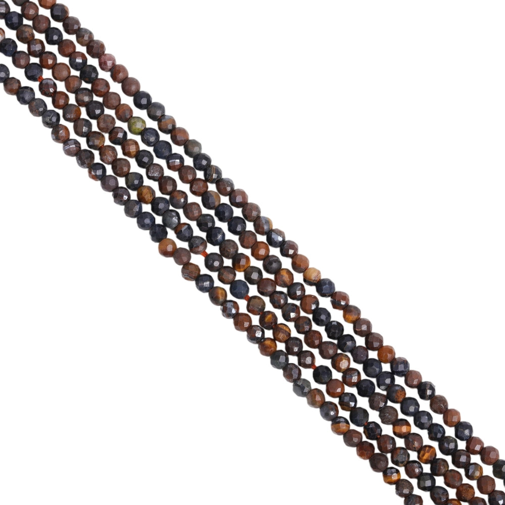Genuine natural yellow tiger eye micro faceted beads. Sparkling golden spacer beads in 2mm 3mm 4mm for minimalist layered necklaces and boutique jewelry